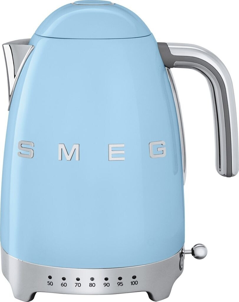 Leichte Gebrauchsspuren:SMEG Wasserkocher 50's blau KLF04PB