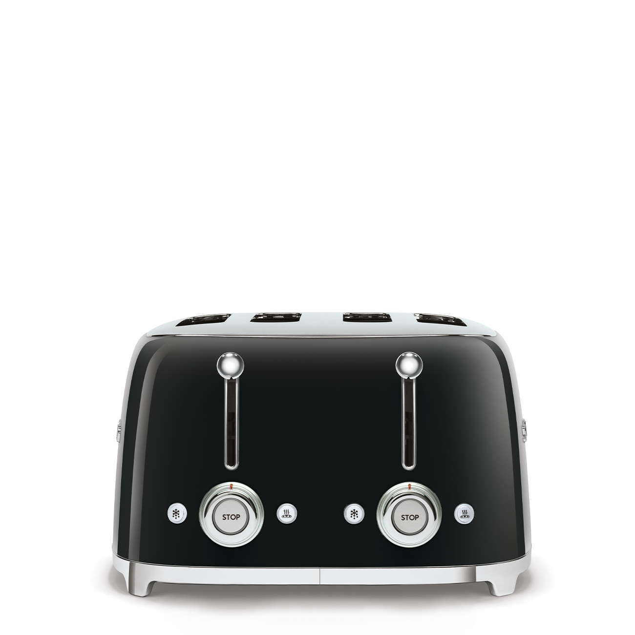 Gebraucht-Wie Neu: SMEG Toaster TSF03BLEU 50's Style schwarz