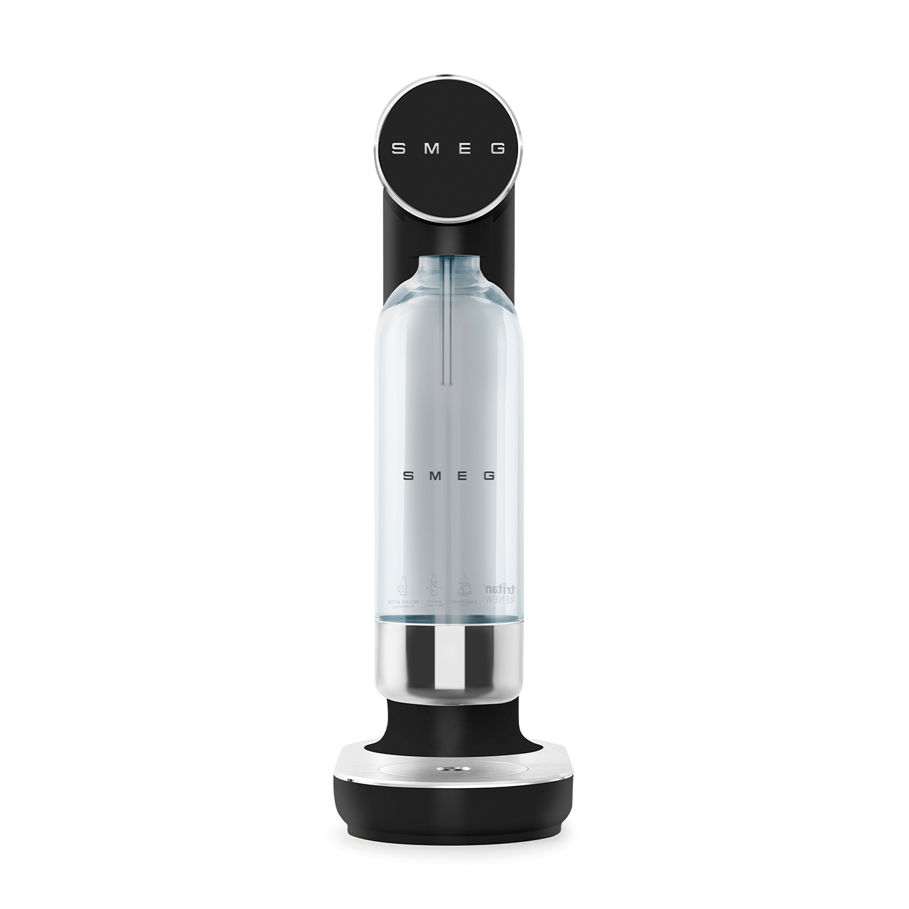 Gebraucht-Wie Neu: SMEG 50's SKC01BLM Soda Maker Schwarz Matt