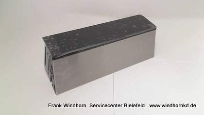 Wassertankblende