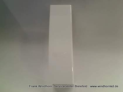 Frontabdeckung f. Wassertank