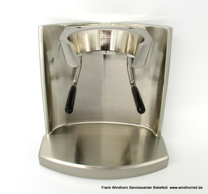 Metal porta holder complete assembly