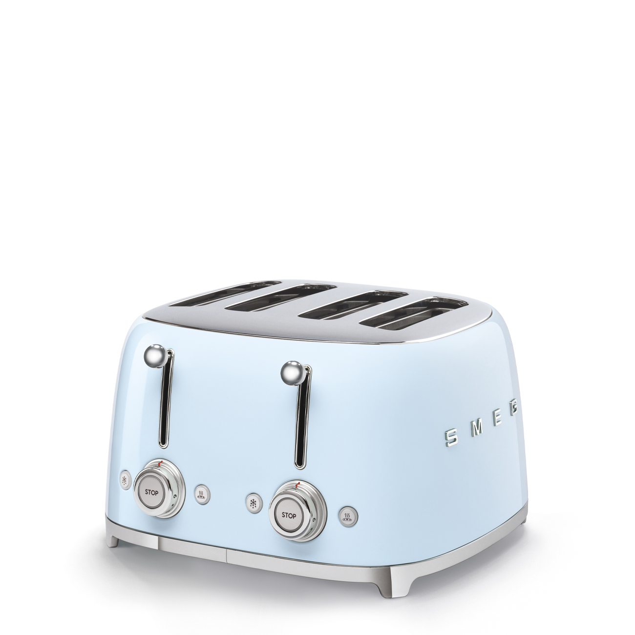 Gehäuseschaden: SMEG Toaster TSF03PBEU 50's Style blau