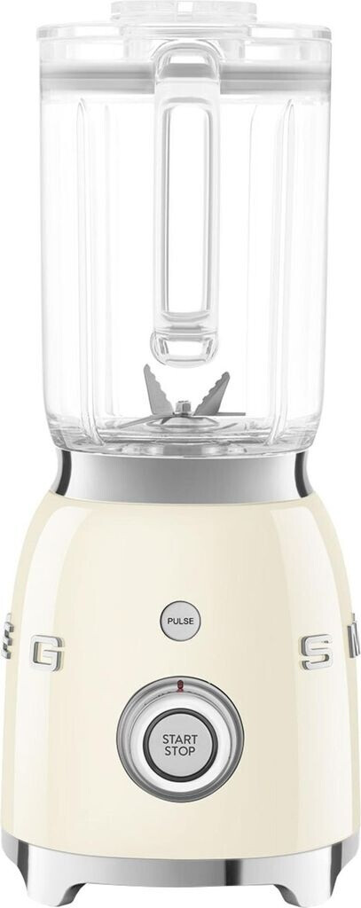 Deutliche Gebrauchsspuren: SMEG Standmixer 50's BLF03CREU Creme