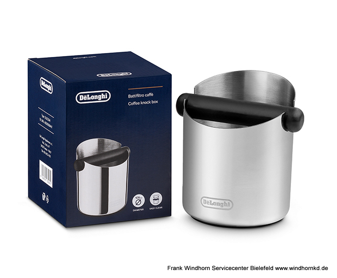 De'Longhi DLSC084 Abklopfbehälter Edelstahl AS00008447
