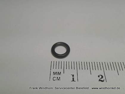 O-Ring Auslauf BE schwarz