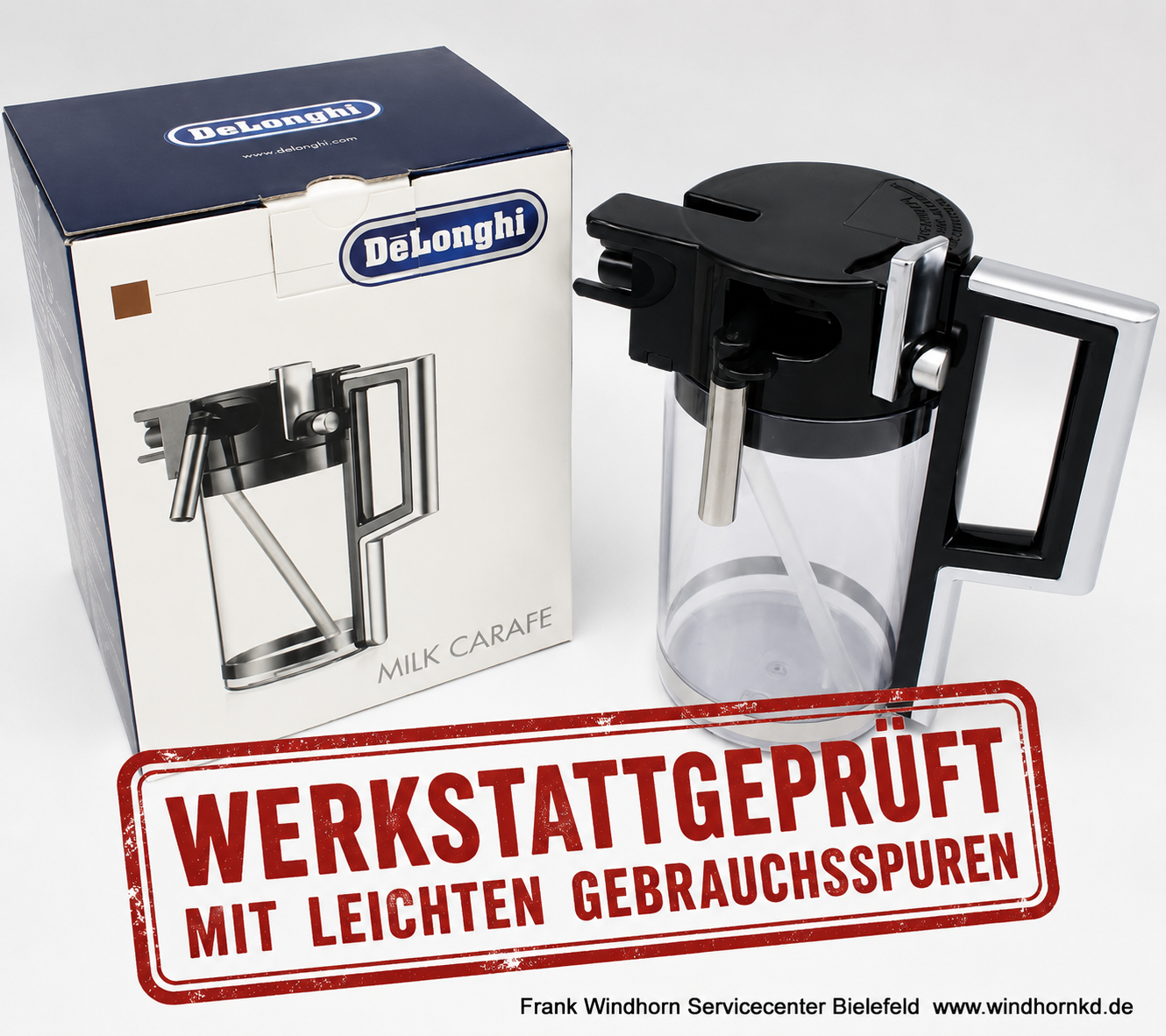 DeLonghi Milchbox Karaffe DLSC007 - Werkstattgeprüfte Retoure