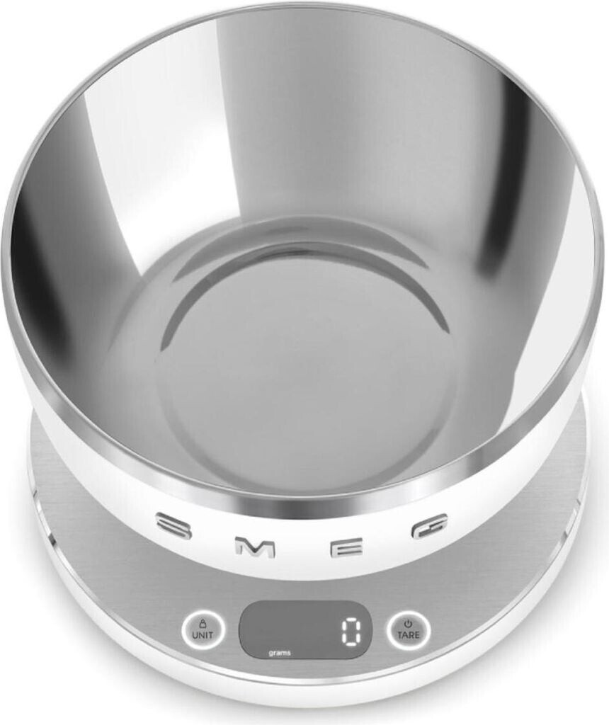 Leichte Gebrauchsspuren: SMEG KSC01WHMWW Digitale Waage Weiß