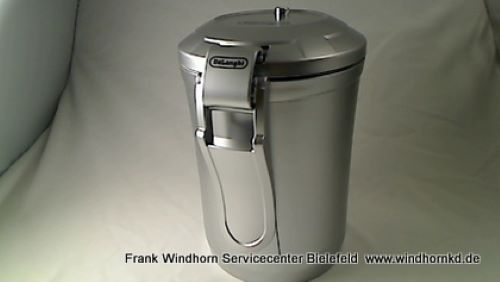 Vakuum Kaffeedose Silber DECC500