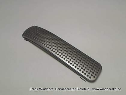 Radklappe / vorne / grau