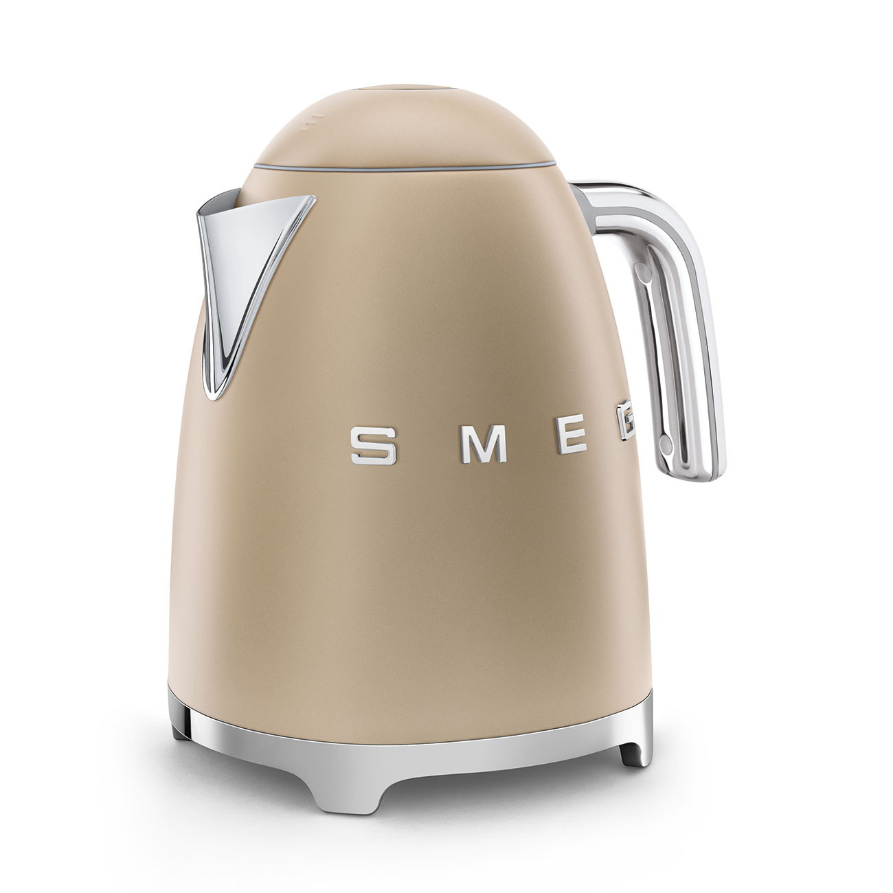 Leichte Gebrauchsspuren: SMEG Wasserkocher Champagne
