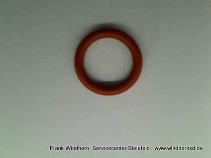 DeLonghi Dichtung für Aufschaumdüse O-RING rot OR108 R401