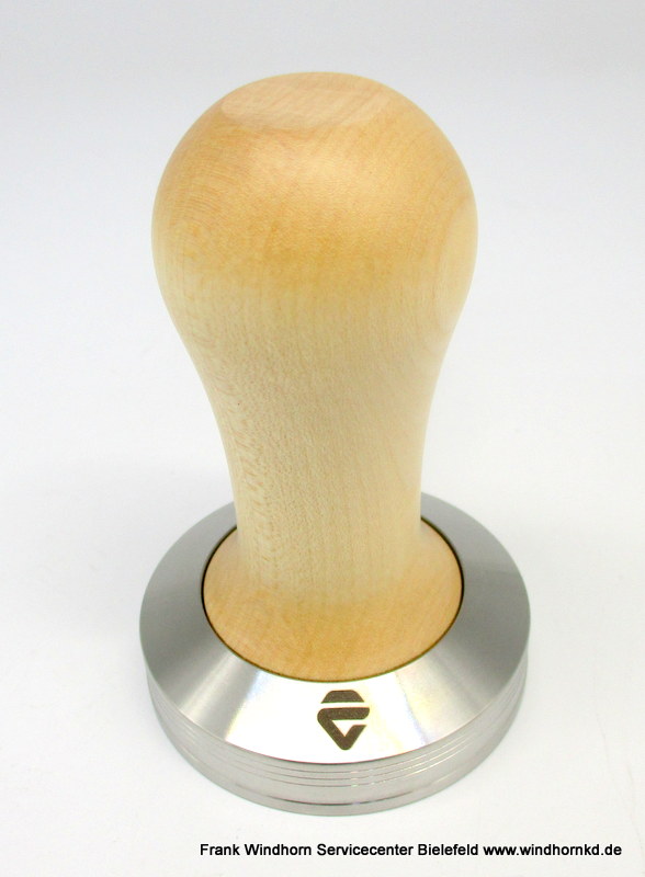 LELIT Tamper mit Holzgriff 58mm Ahorn - Leichte Gebrauchsspuren