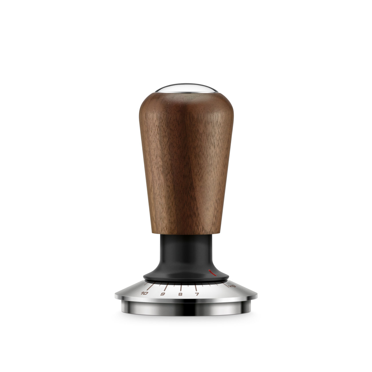 SAGE the Force Gauge Tamper 54mm Walnut Brown