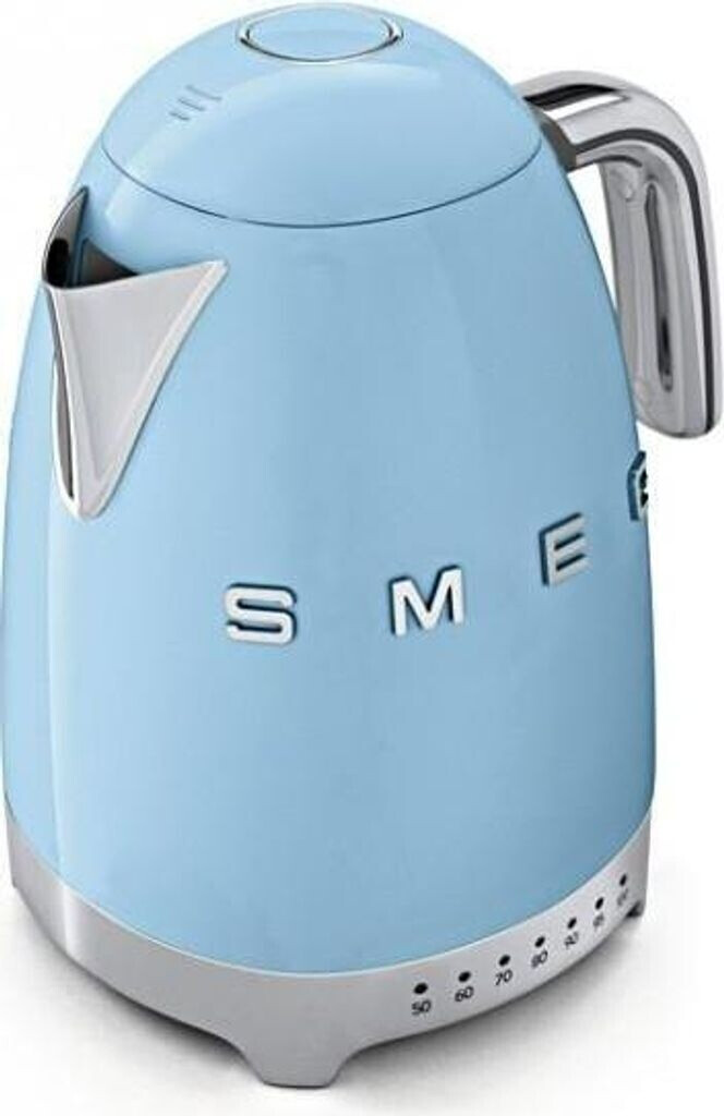 Leichte Gebrauchsspuren:SMEG Wasserkocher 50's blau KLF04PB