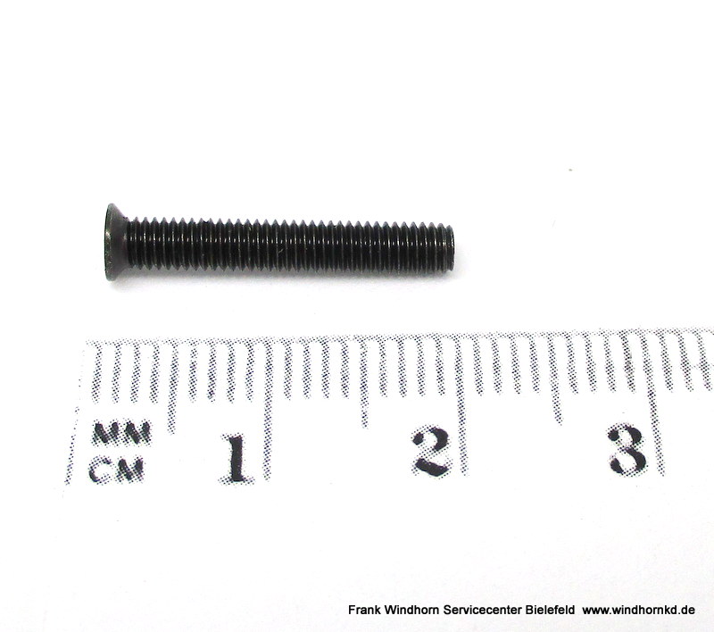 M3x18 Countersunk Machine Screw