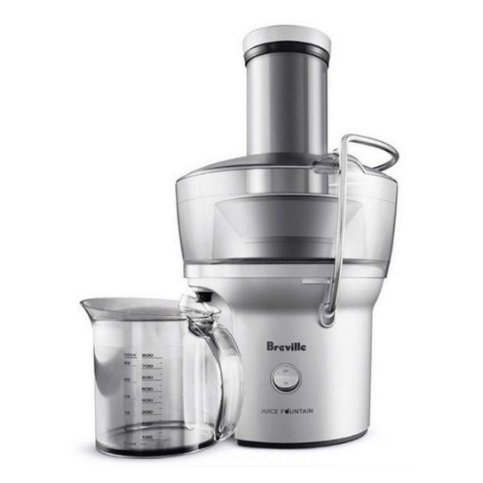 Gebraucht- Wie neu:Juice Fountain Compact BJE200SIL !UK Stecker!