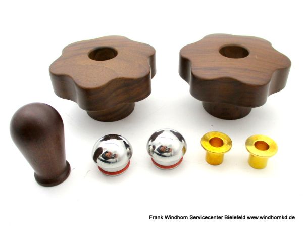 Holzknöpfe für MaraX 