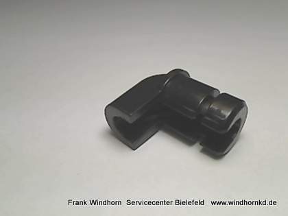 Schlauchführung Aufschäumer schwarz