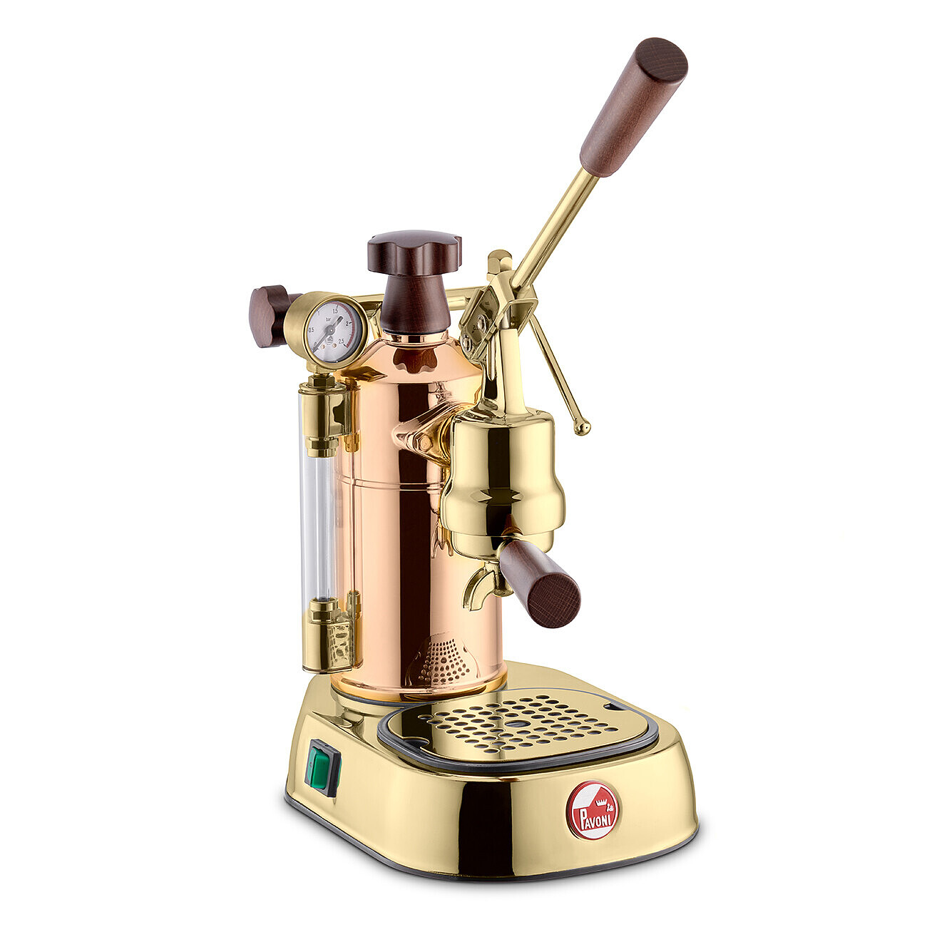 Gebrauchsspuren: Handhebel Professional Rame Gold PRG