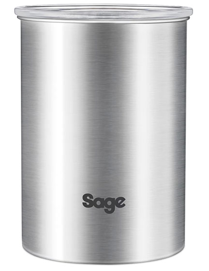 Sage Bean Keeper Kaffeebohnenbehälter Silber 500g