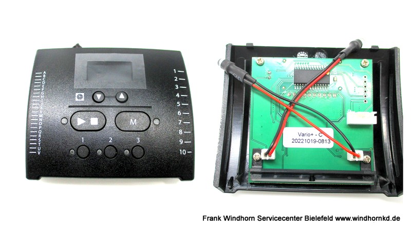 Vario+ Display Assembly (black)