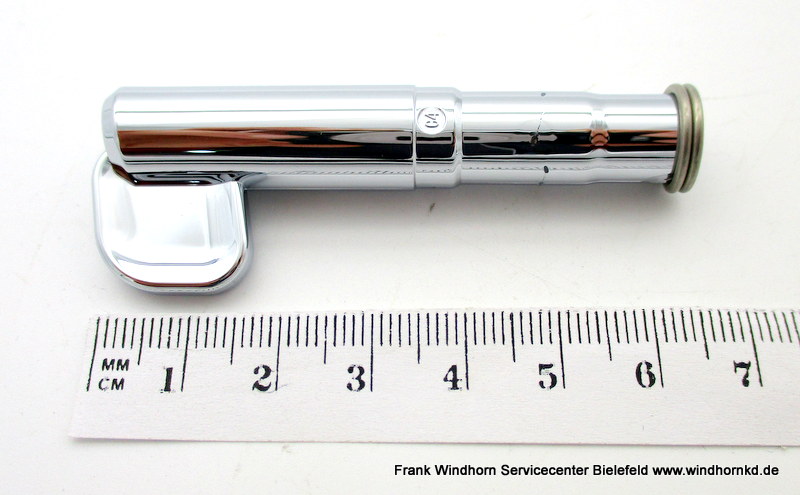 DLS-KNOB STEAM CHROMED+SPRING(