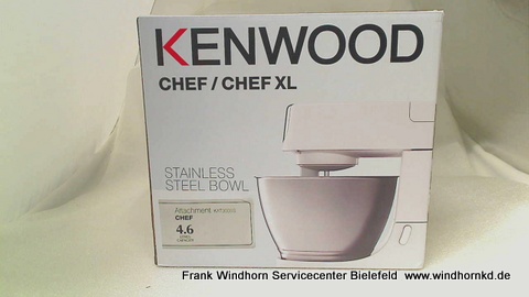 Edelstahlschüssel 4,6 Liter Chef 