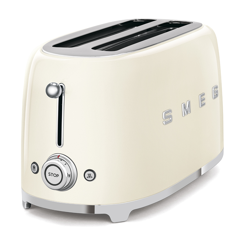 Gebrauchsspuren: SMEG Toaster TSF02CREU 50's Style creme