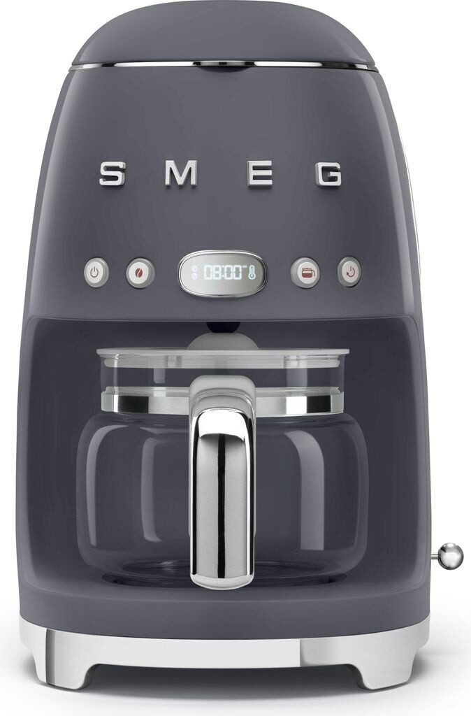 Gebraucht-Wie Neu: Smeg Filterkaffeemaschine grau 50's DCF02GR