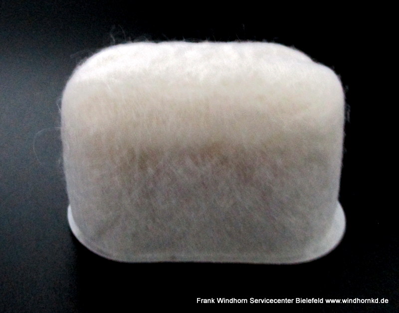 Wasserfilter aus Harz