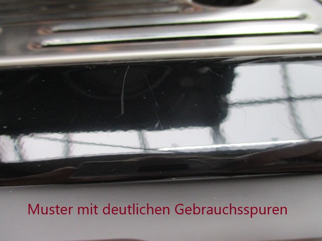 Deutliche Gebrauchsspuren:Barista Express Schwarz SES875BKS !UK!