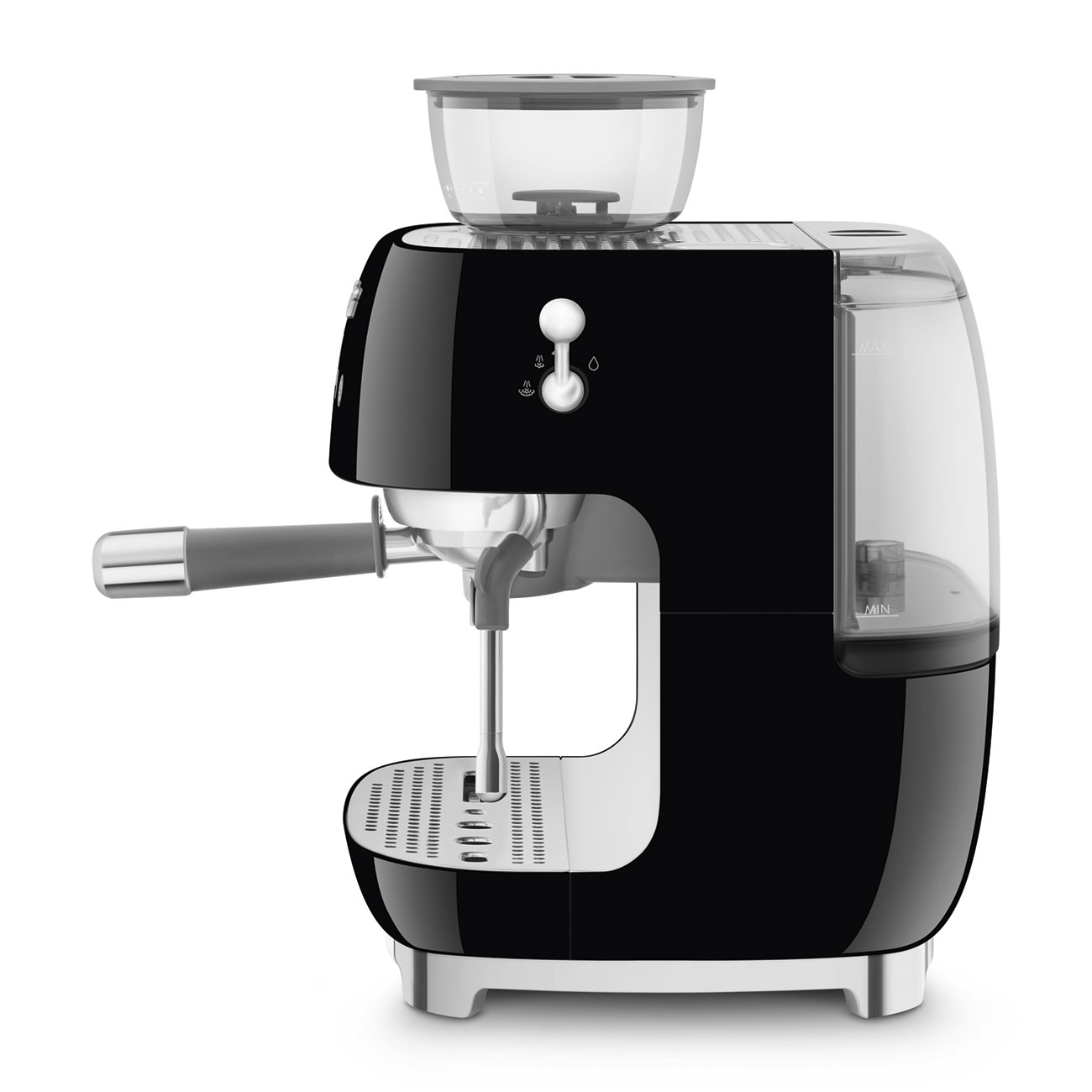 Gehäuseschäden: Espressomaschine mit Mahlwerk EGF03 Schwarz