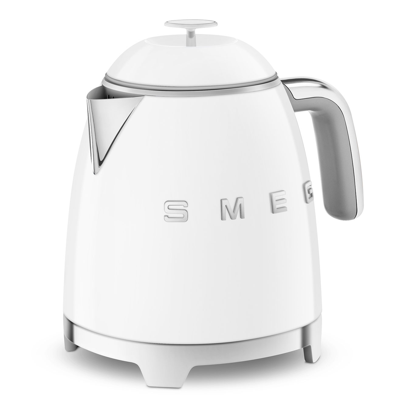 Leichte Gebrauchsspuren: SMEG Mini Wasserkocher KLF05WH weiß