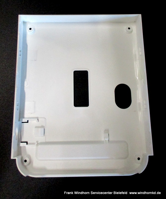 Frontplatte Weiß