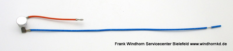 Thermostat and line for brewing head