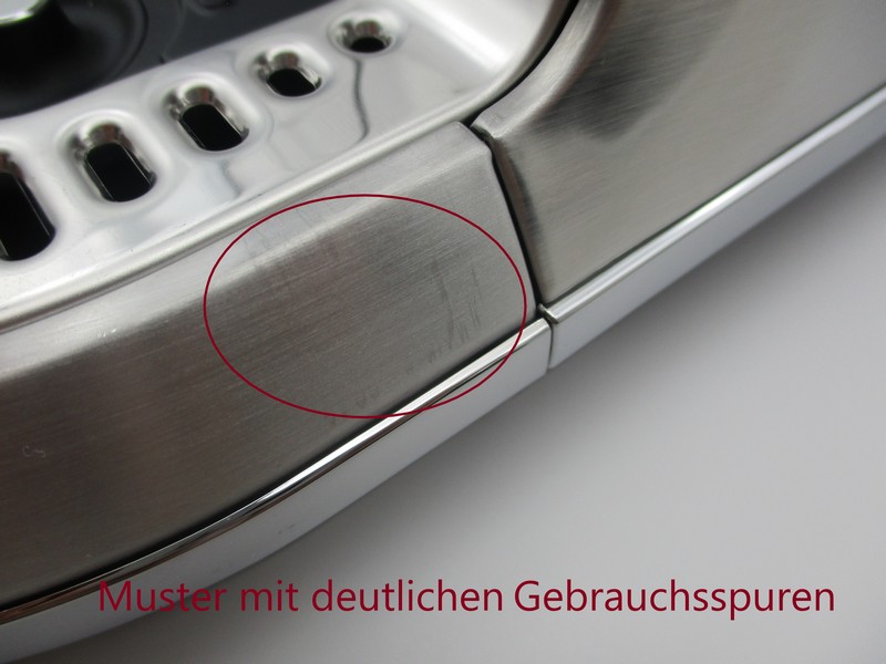 Deutliche Gebrauchsspuren: Creatista Plus Edelstahl SNE800BSS