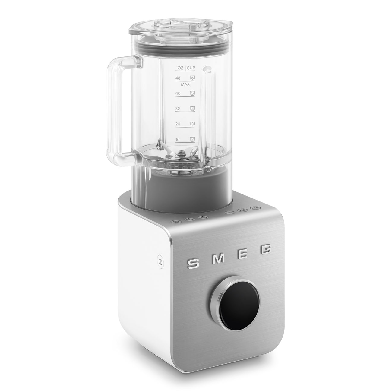 Deutliche Gebrauchsspuren: SMEG Standmixer BLC02WHMEU Weiß