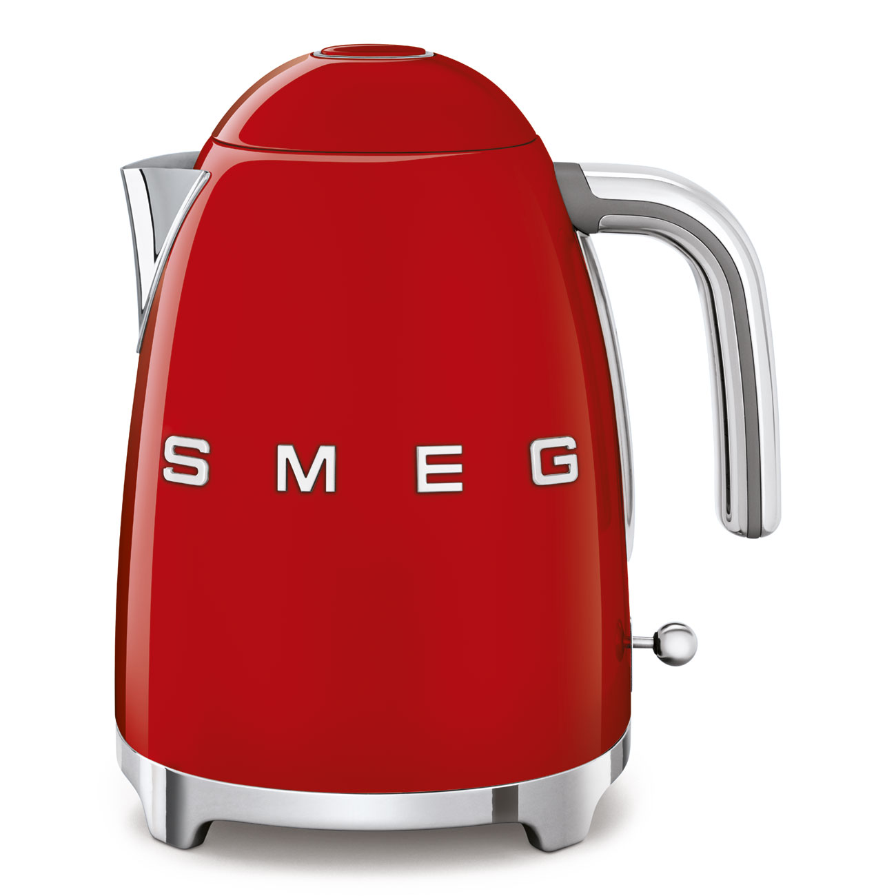 Leichte Gebrauchsspuren: SMEG Wasserkocher Rot KLF03RD