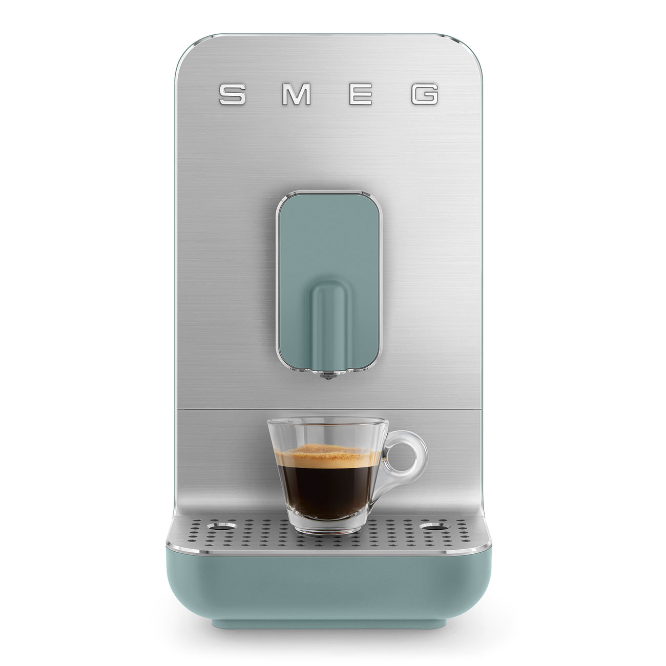 Leichte Gebrauchsspuren: Kaffeevollautomat mit Dampf BCC01 Grün