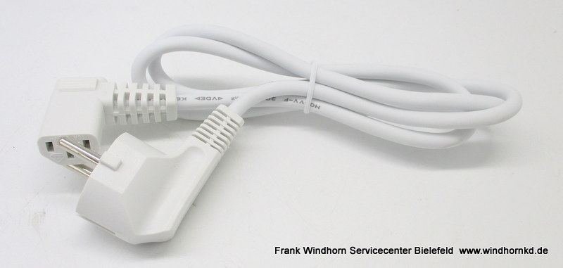 Spannungskabel Weiß