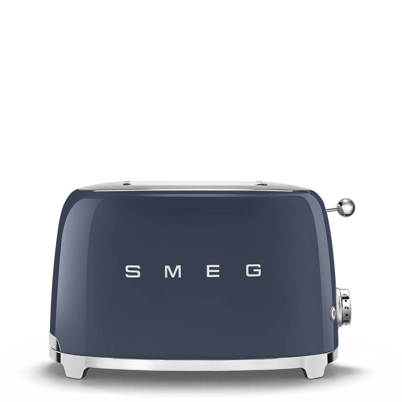 Slight signs of use: SMEG 2-Slice Toaster, navy blue