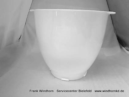 Kunststoffschüssel weiß 4,6 Liter für Sense XL