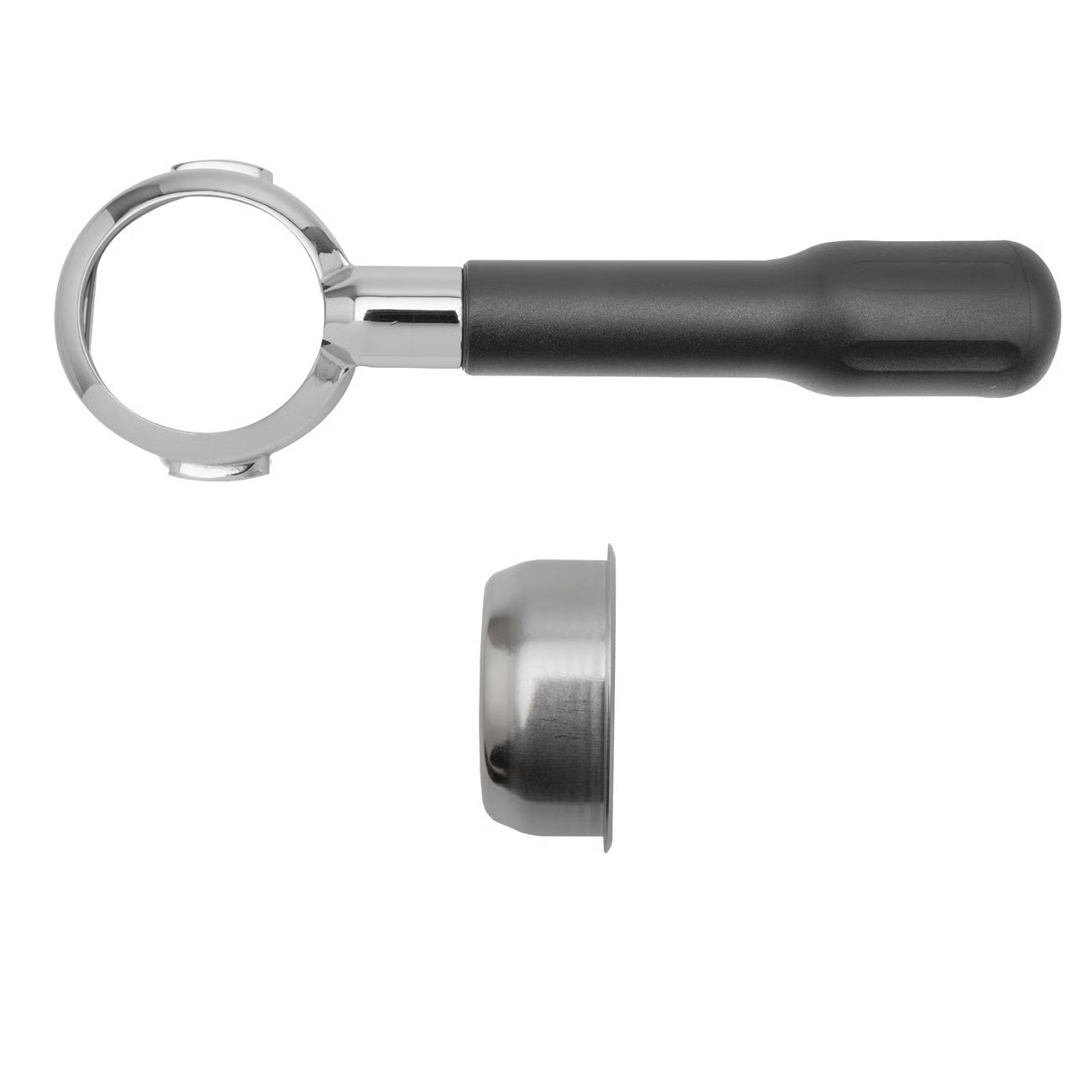 LELIT Siebträger Schwarz 57mm - Leichte Gebrauchsspuren