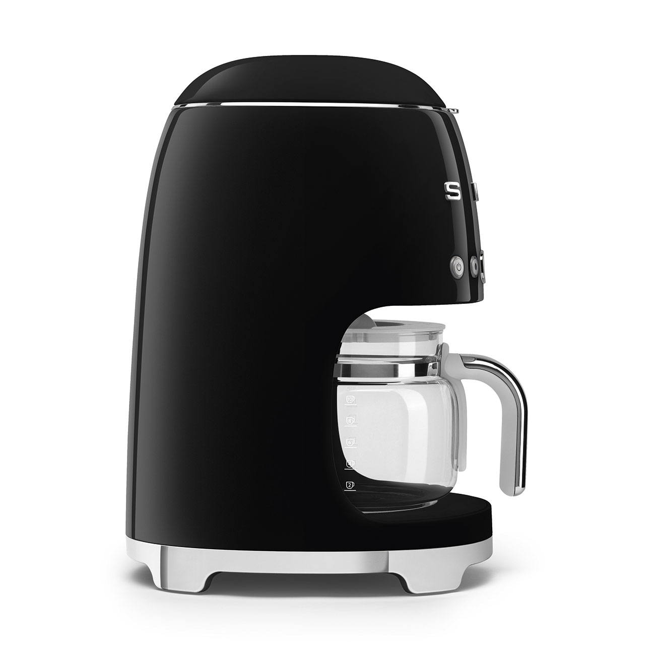 Leichte Gebrauchsspuren:Smeg Filterkaffeemaschine 50's DCF02BL