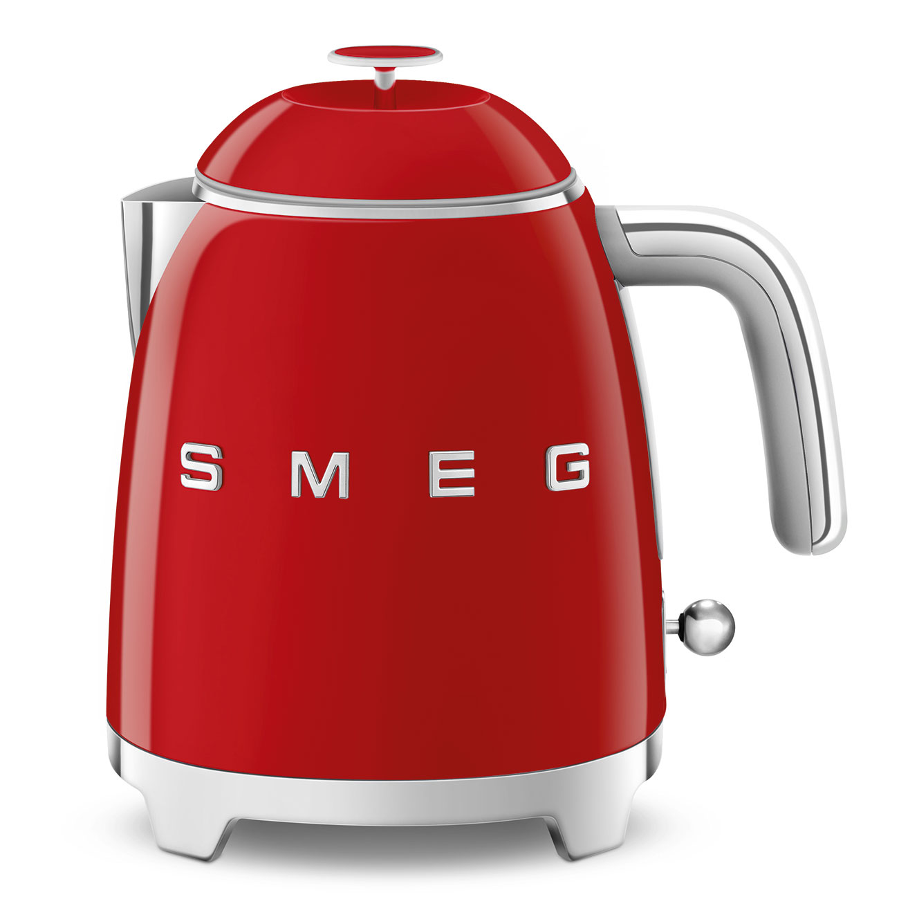 Leichte Gebrauchsspuren: SMEG Mini Wasserkocher KLF05RD rot