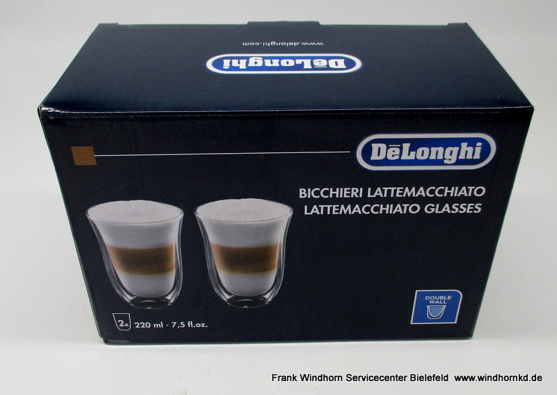 Latte Macchiato doppelwandiges Thermoglas