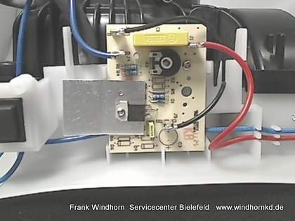 Motor + Kabelaufwicklung