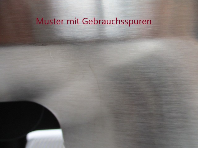 Gebrauchsspuren: Oracle Edelstahl SES980BSS