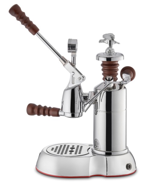 Deutliche Gebrauchsspur: Esperto Abile Handhebel Kaffeemaschine 